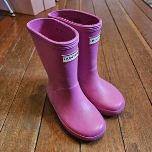 Hunter Pink Rain Boots
